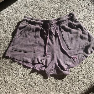 Purple size xs Aeropostale flowy shorts